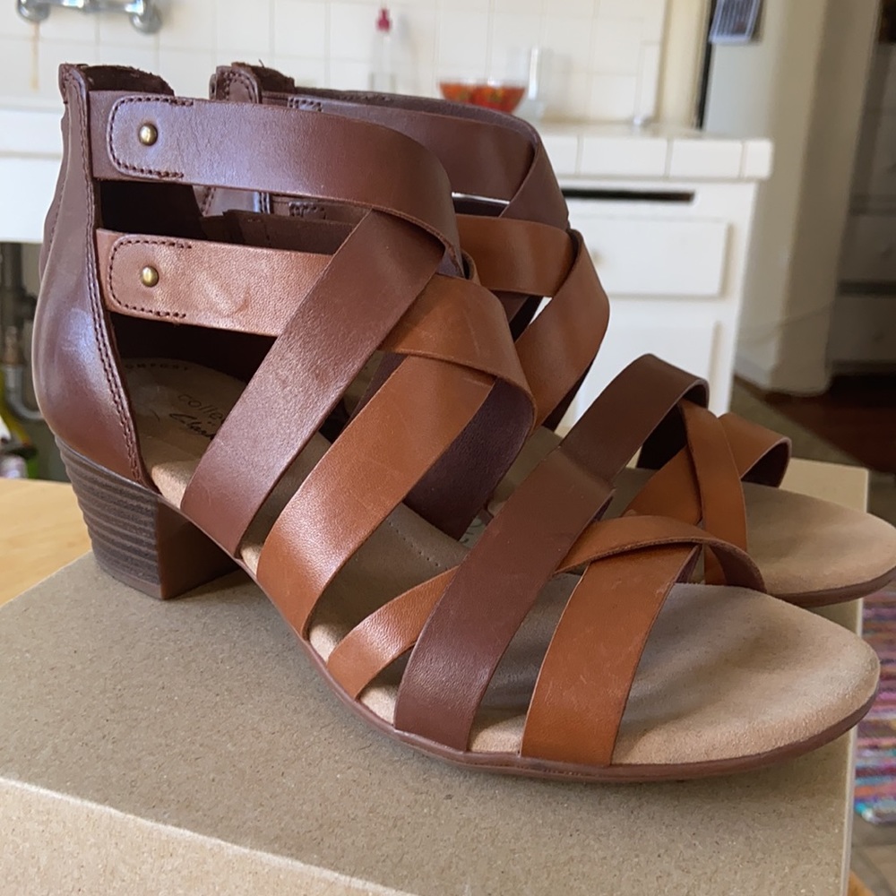 Clarks Valerie Dream Sandles 6 1/2